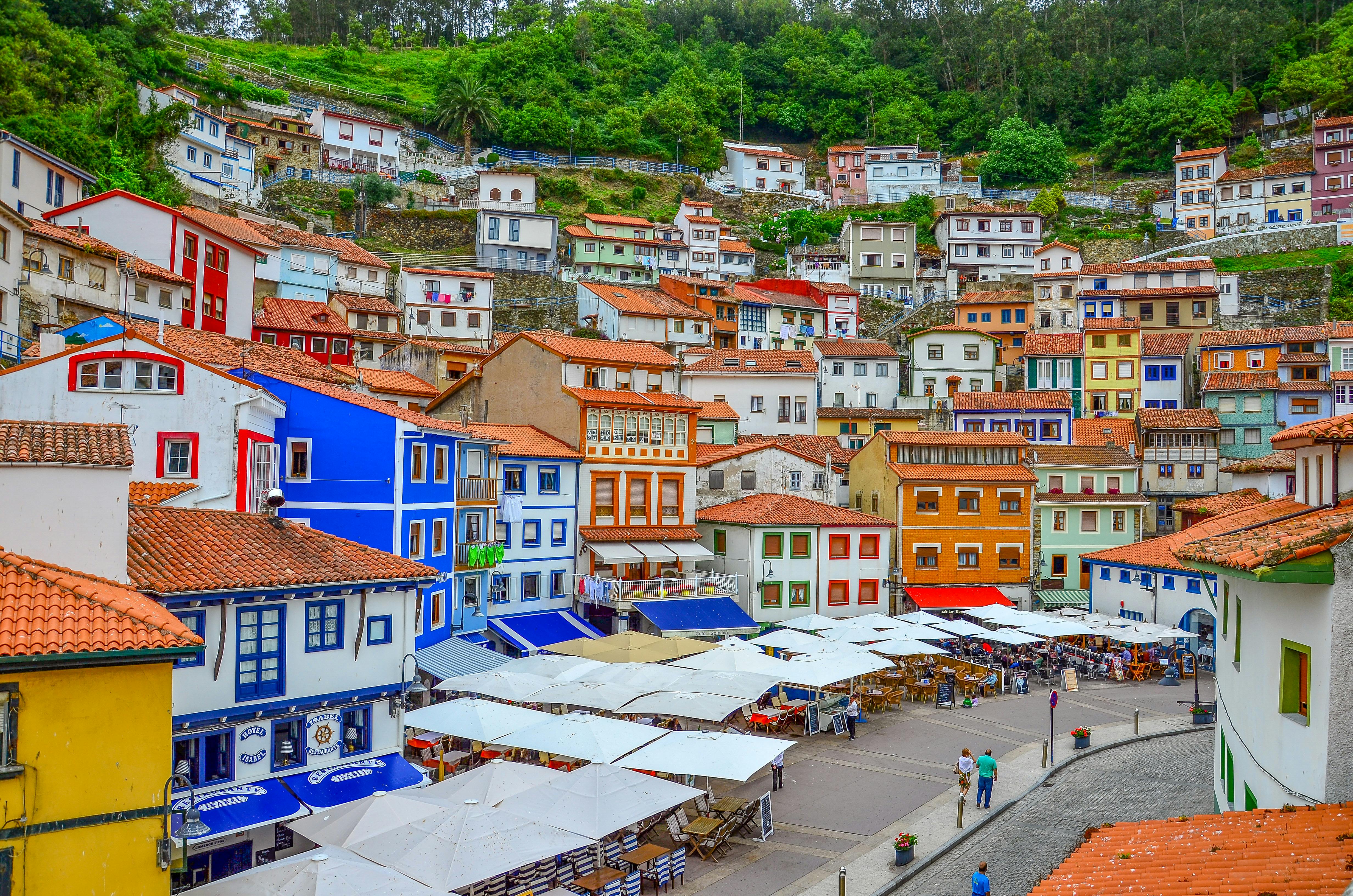 San Sebastián : la baie de La Concha vue depuis les hauteurs