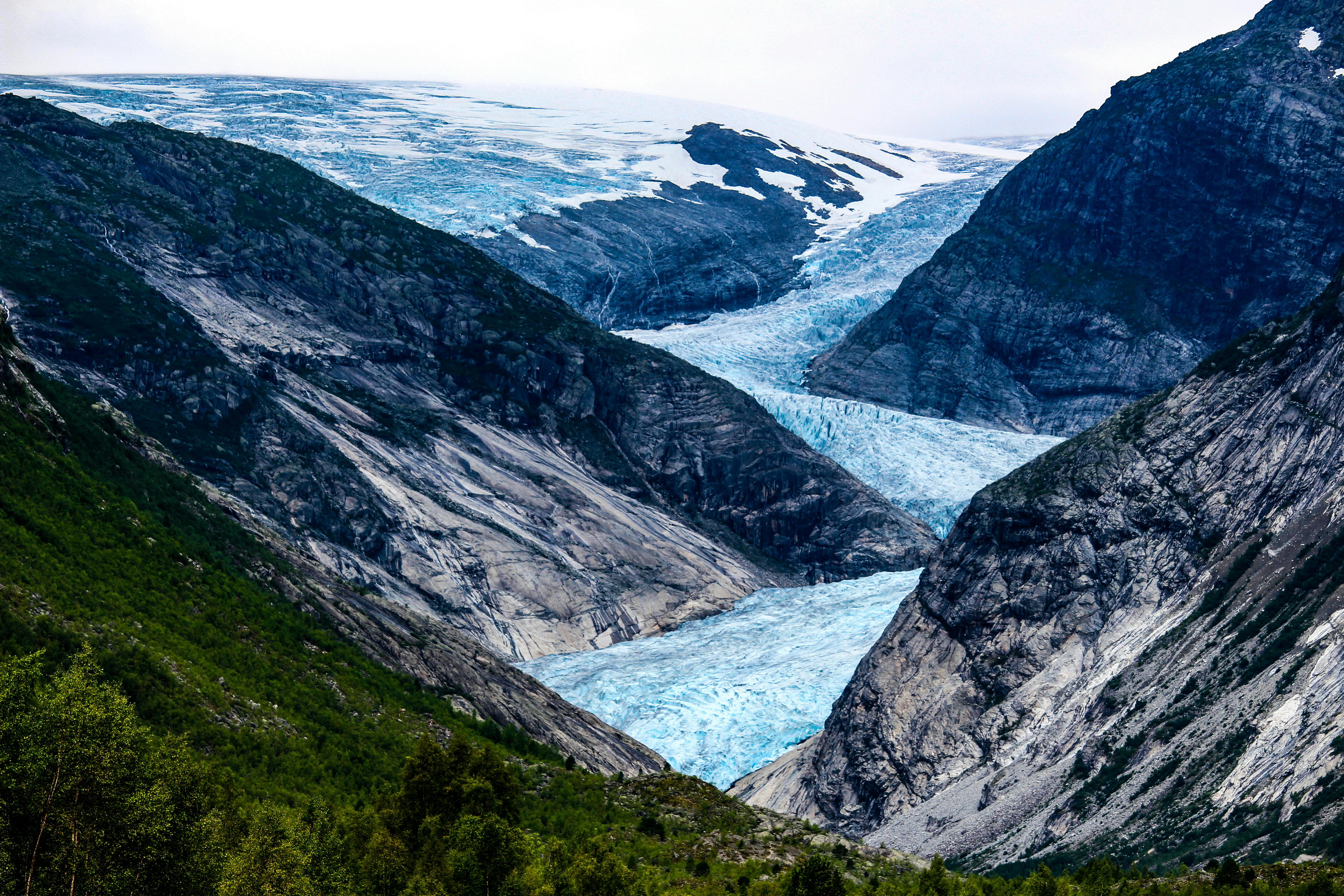 Glacier de Briksedal, Norvège